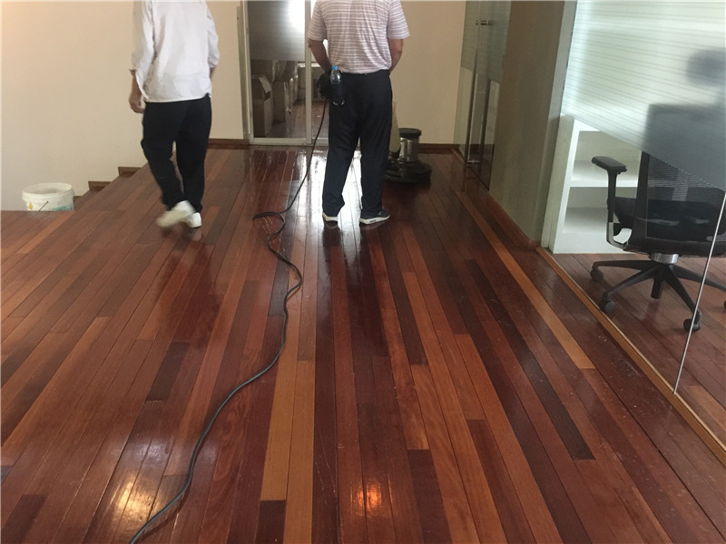 通州区地面清洗案例